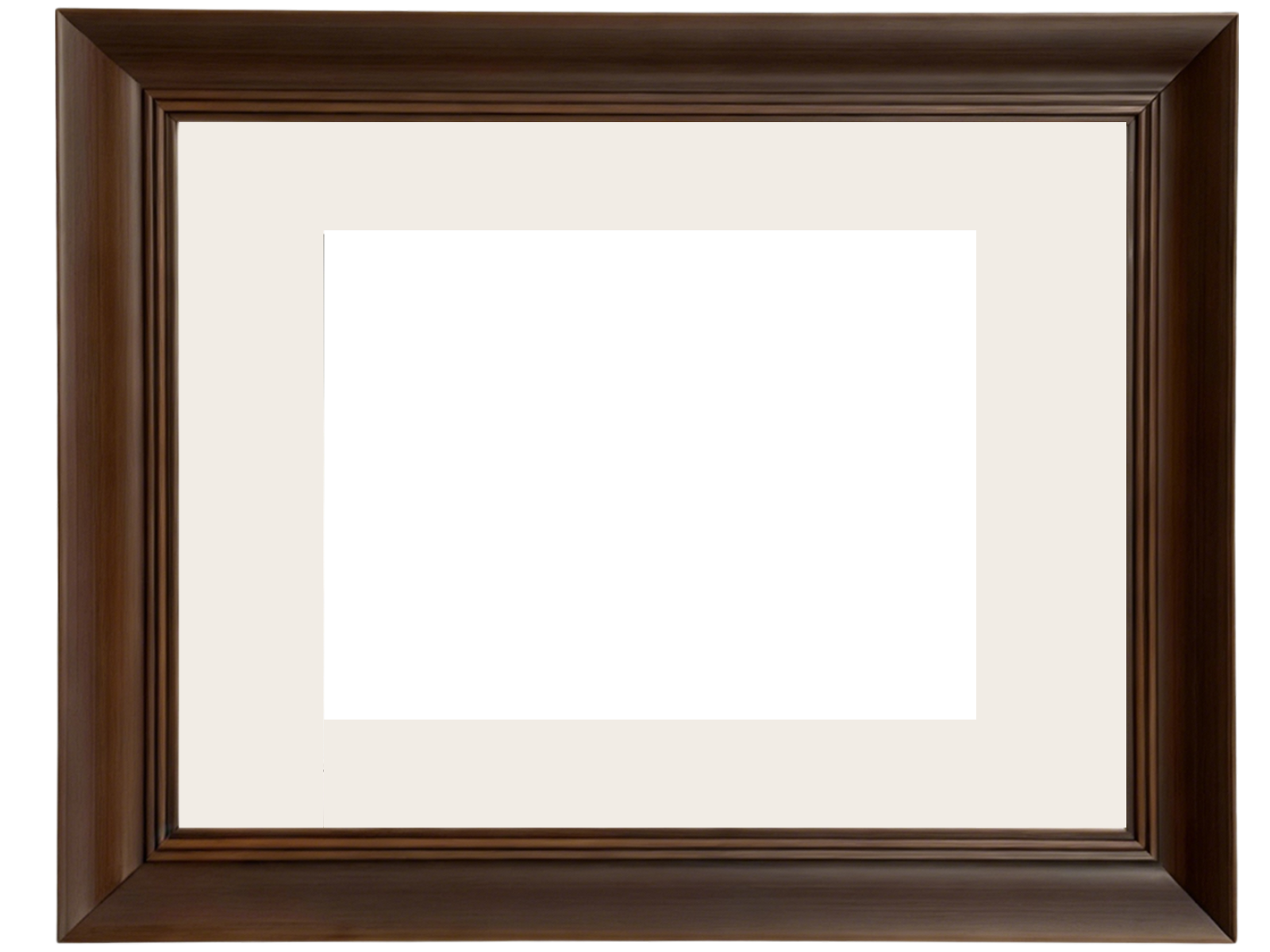 Slim Modern Walnut Frame