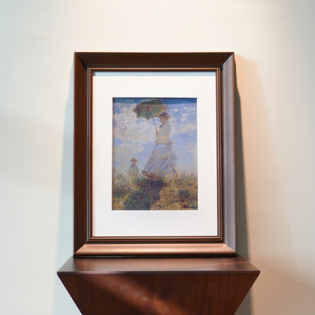 13.3”  Slim Modern Walnut Frame - [Accessory]